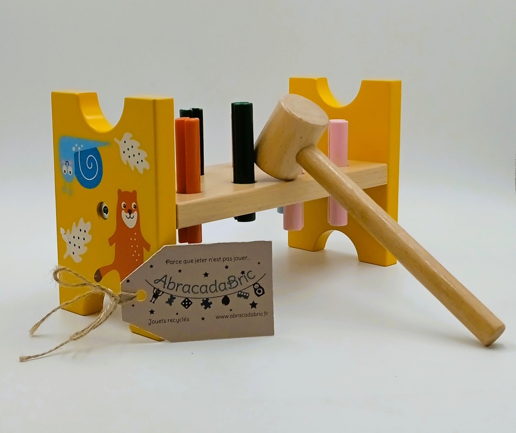 Banc à marteler multicolore - iKEA 