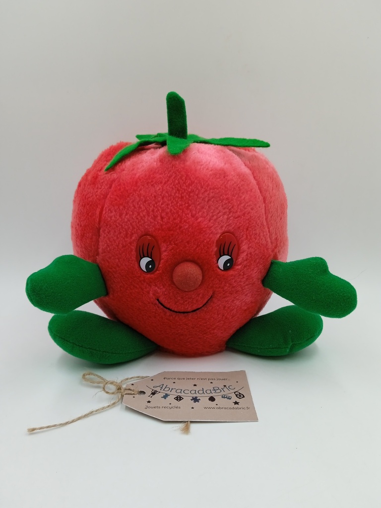 Peluche Fraise 15cm - WOODLAND BEAR