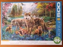 Puzzle "Loup et lac de fantasie" 500p - EUROGRAPHiCS