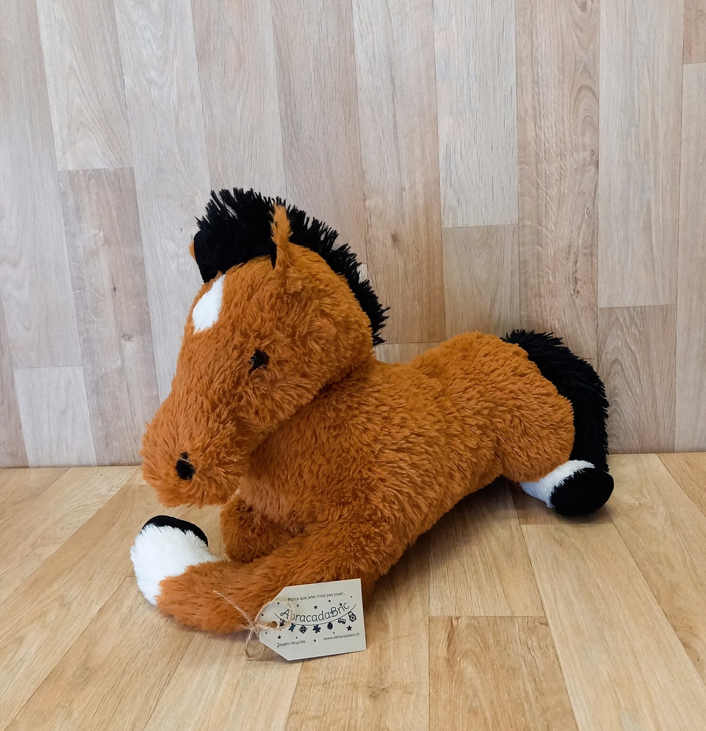 Peluche géante cheval 60cm - SOFT FRiENDS