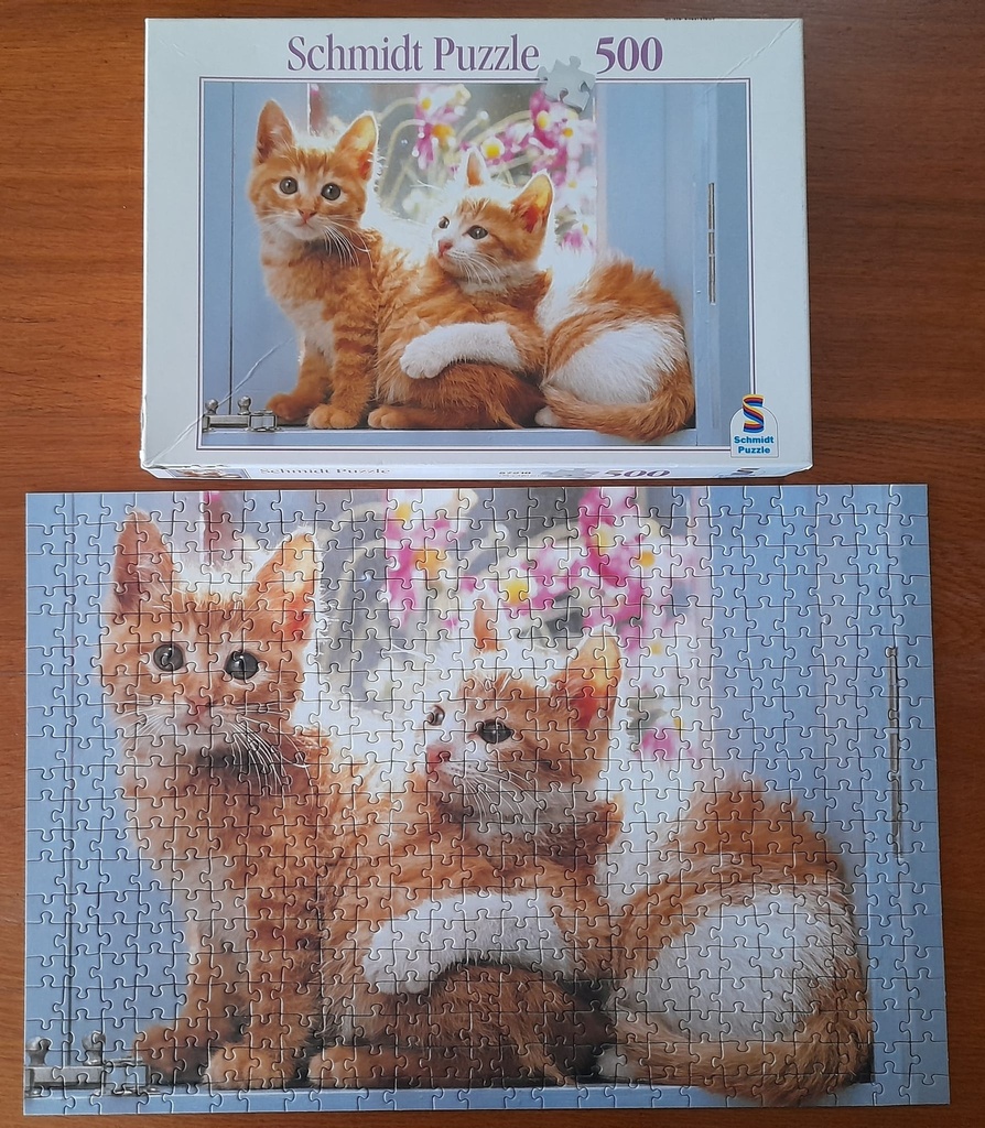 Puzzle "Chatons à la fenêtre" 500p - SCHiMDT