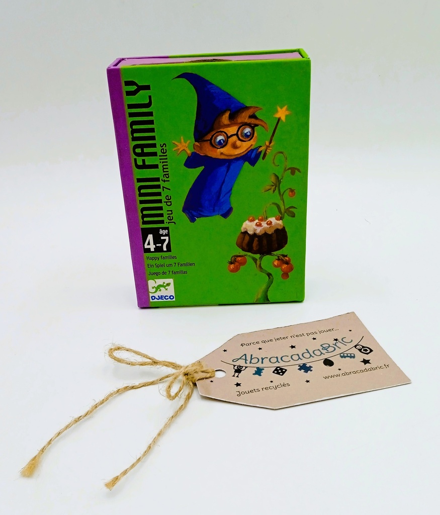 Jeu de 7 familles des animaux - DJECO