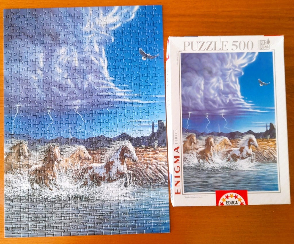 Puzzle "Fils du tonnerre" 500p - EDUCA 