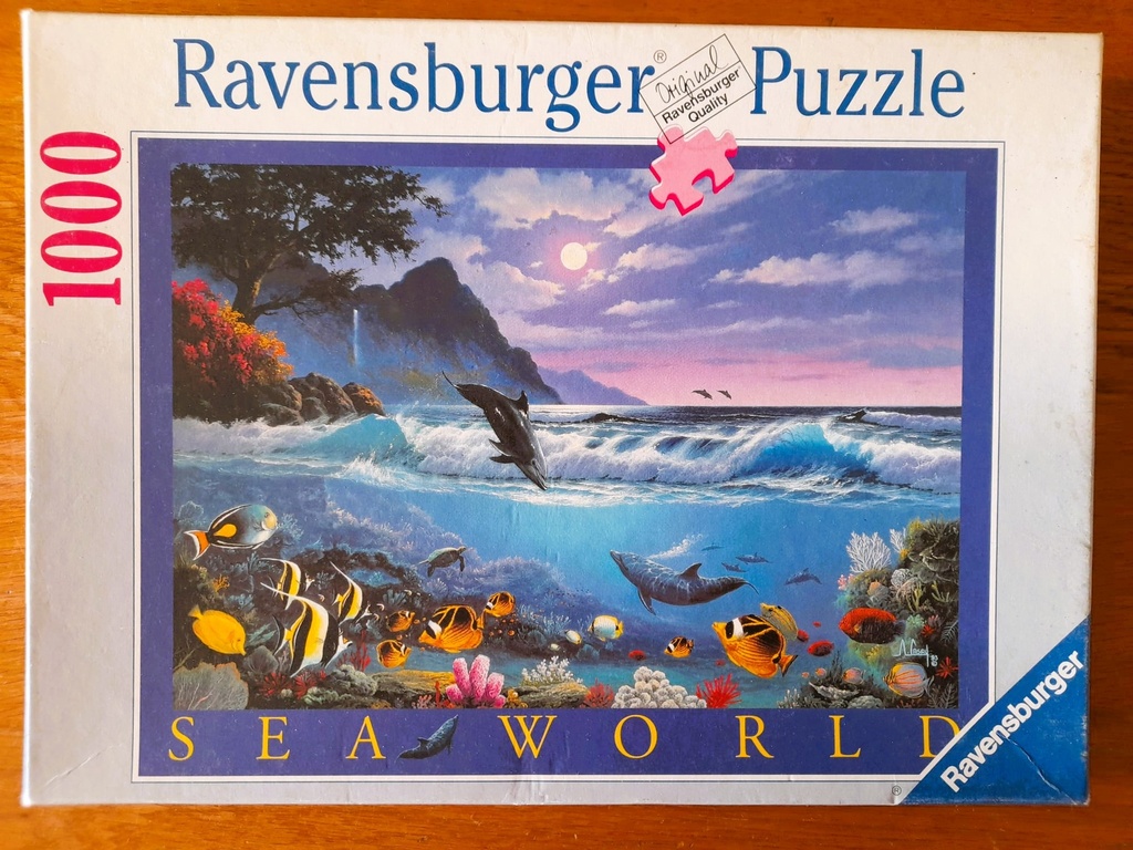 Puzzle "Le monde marin" 1000p - RAVENSBURGER