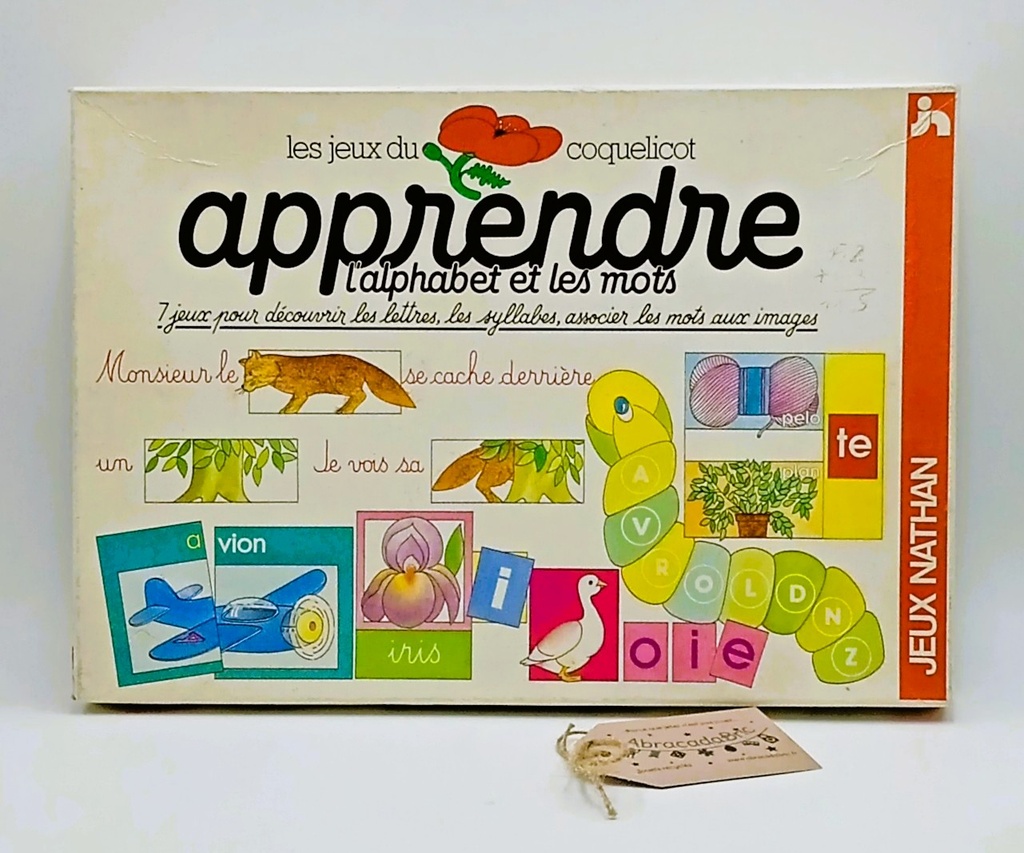 Apprendre l'alphabet et les mots - NATHAN  