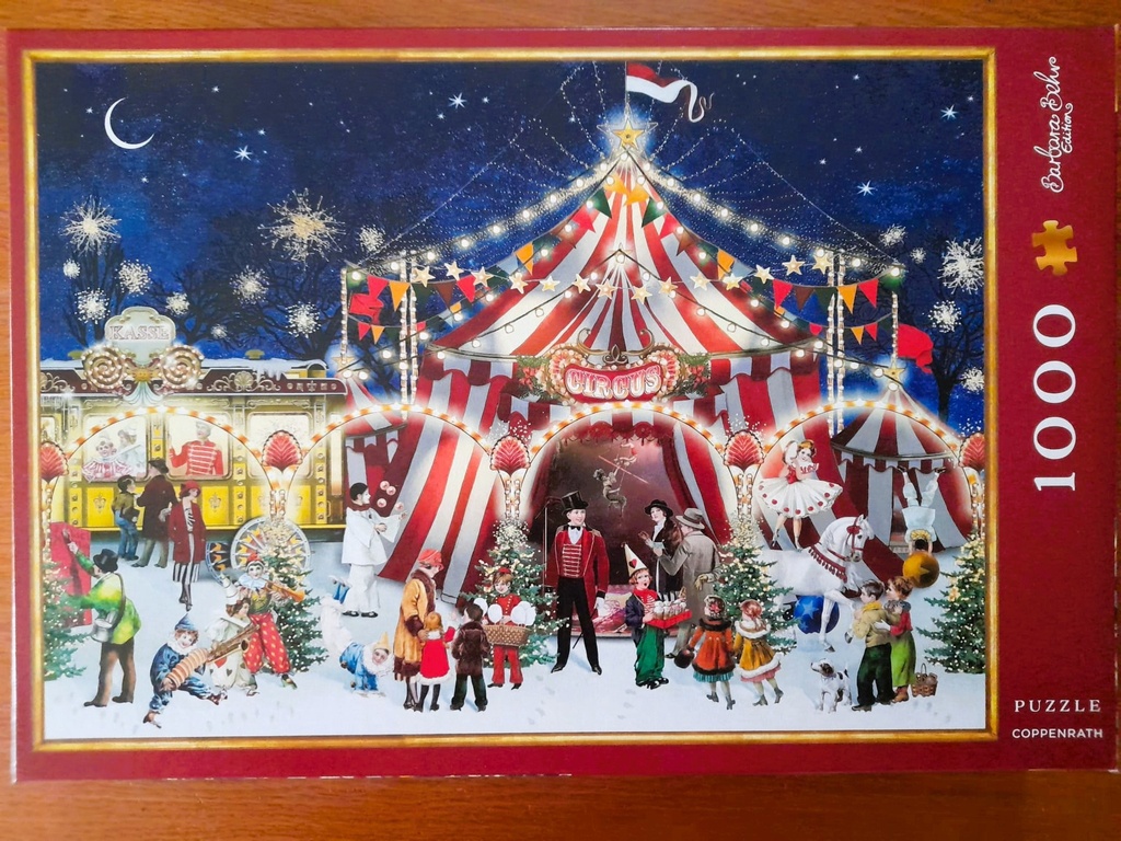 Puzzle "Cirque de Noël d''antan" 1000p - RAVENSBURGER  