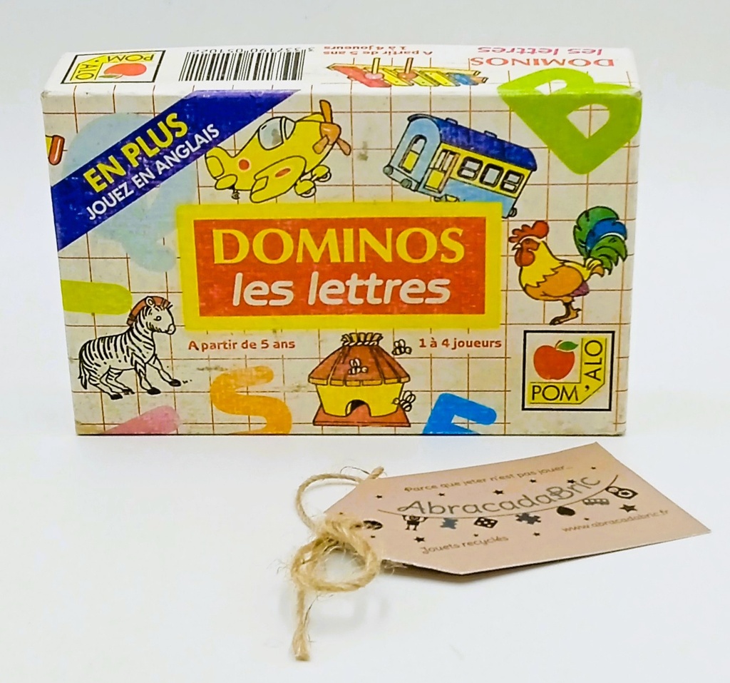 Dominos "les lettres" - POM'ALO