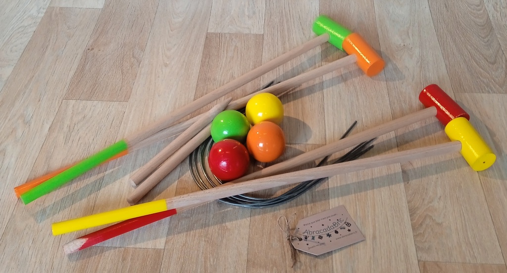 Jeu de croquet en bois - JEUJURA 