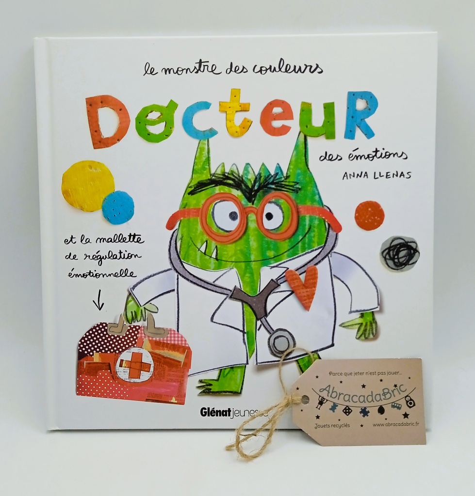 Le monstre des couleurs Docteur - GLENAT JEUNESSE