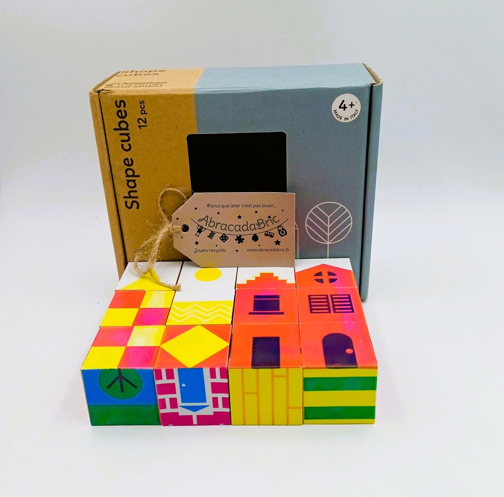 Shape Cubes 12 pièces- CLEMENTONiE