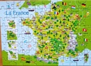 puzzle carte de France 100 pièces - NATHAN