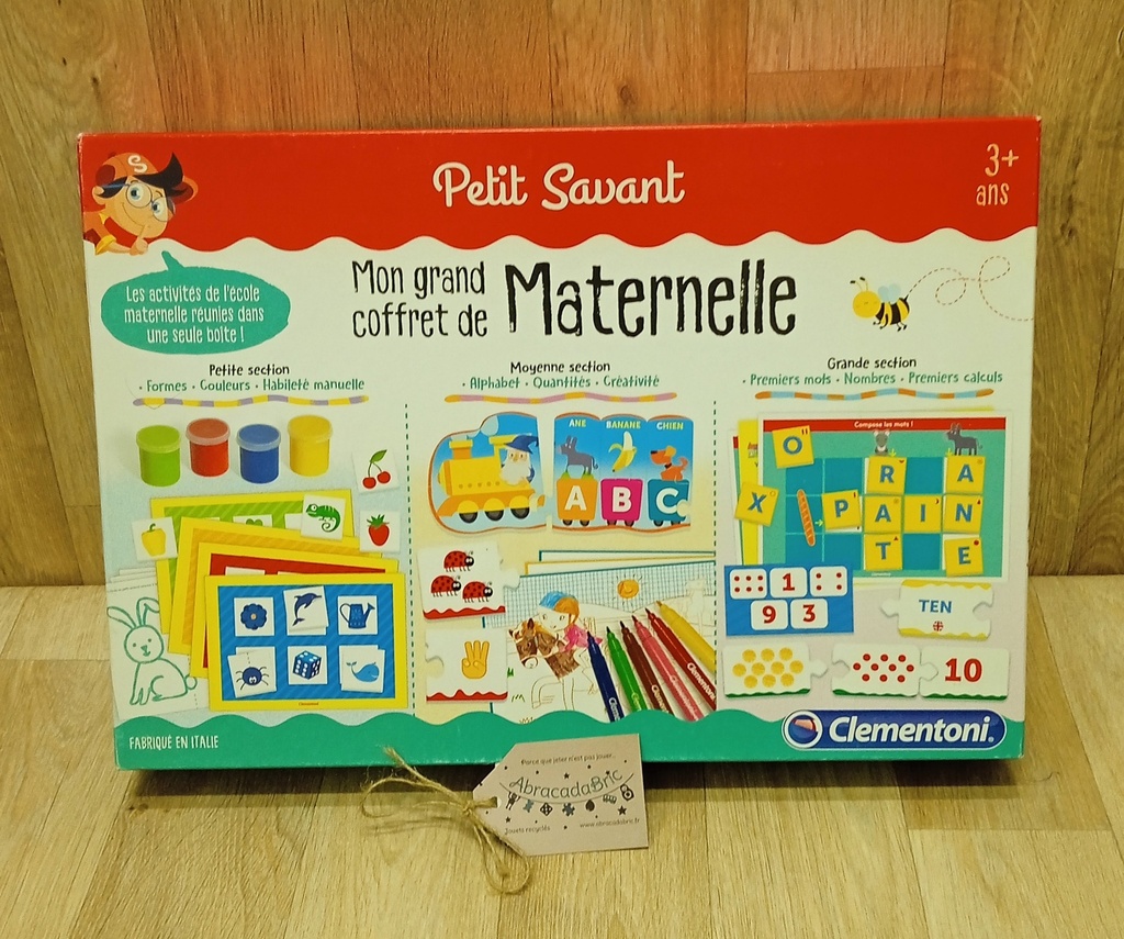 Mon grand coffret de maternelle - CLEMENTONi 