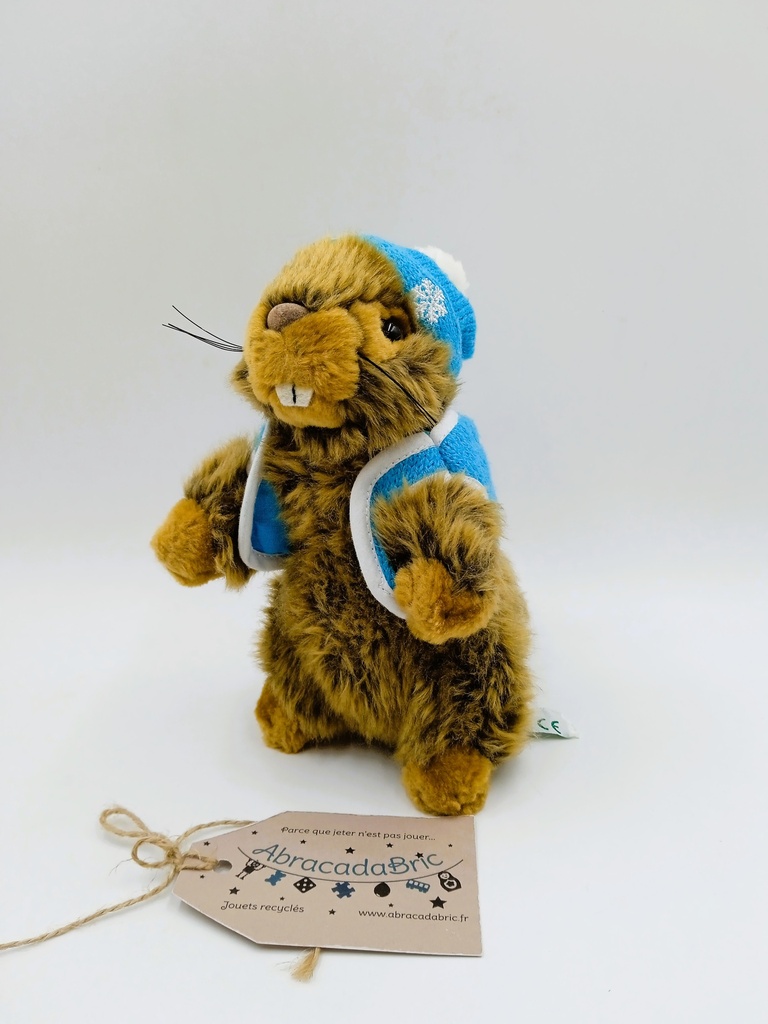 Peluche Marmotte 15cm