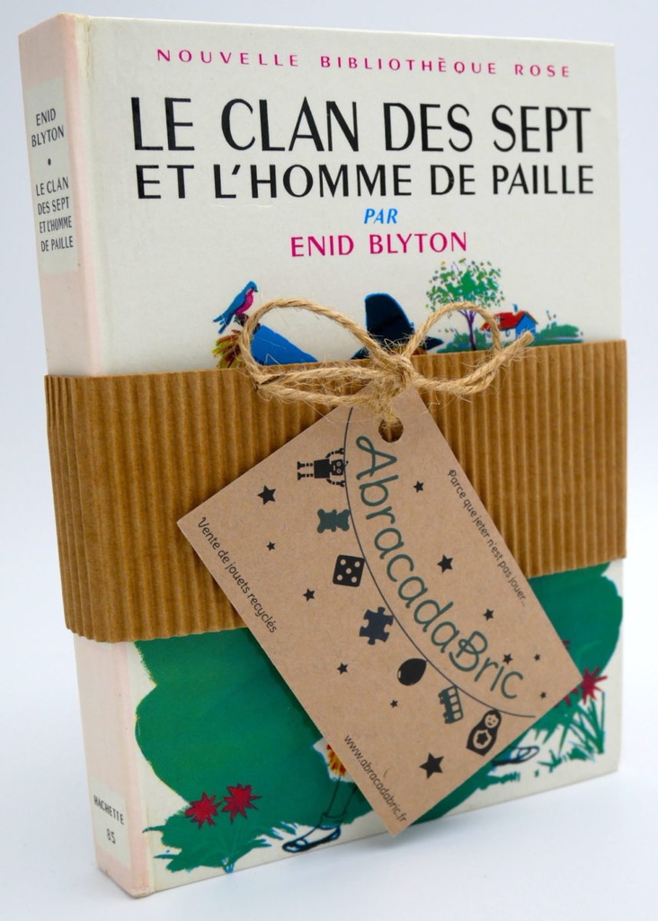 Le clan des 7 et l'homme de paille - BiBLiOTHEQUE ROSE