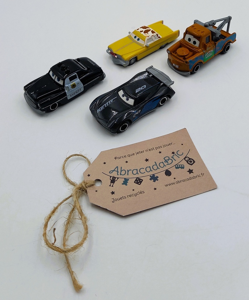 Lot 4 voitures Cars