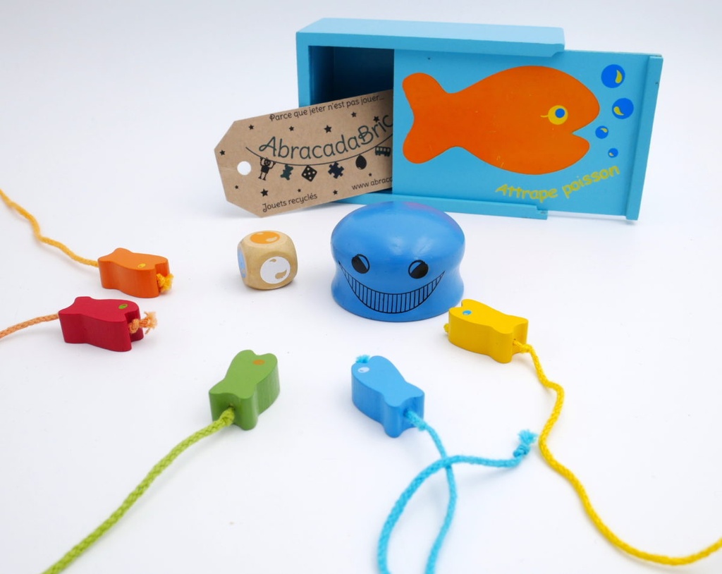 Attrape poisson en bois - FNAC 