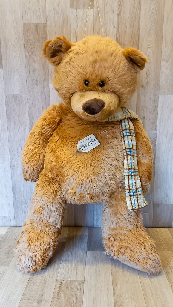 Peluche ours brun 90cm - GiPSY