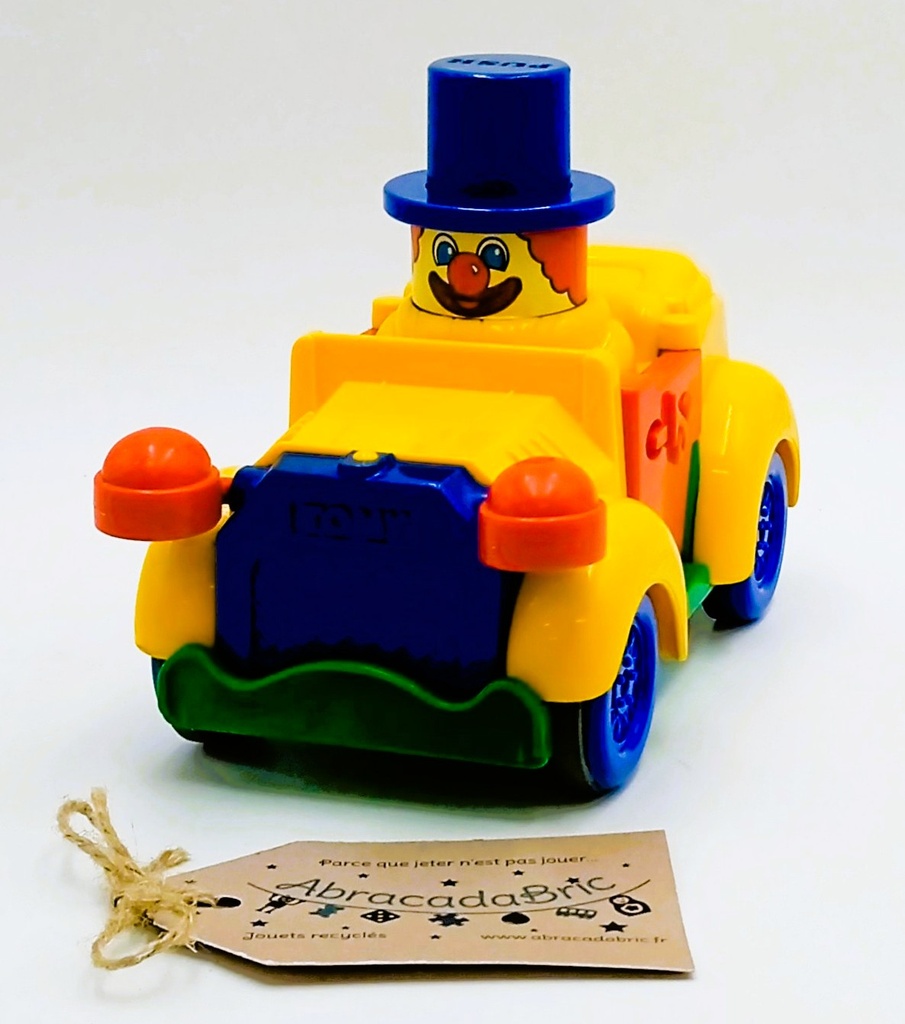 Voiture Vintage clown - TOMY