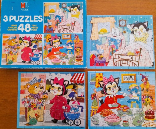 3xPuzzles Chat 48p - MB