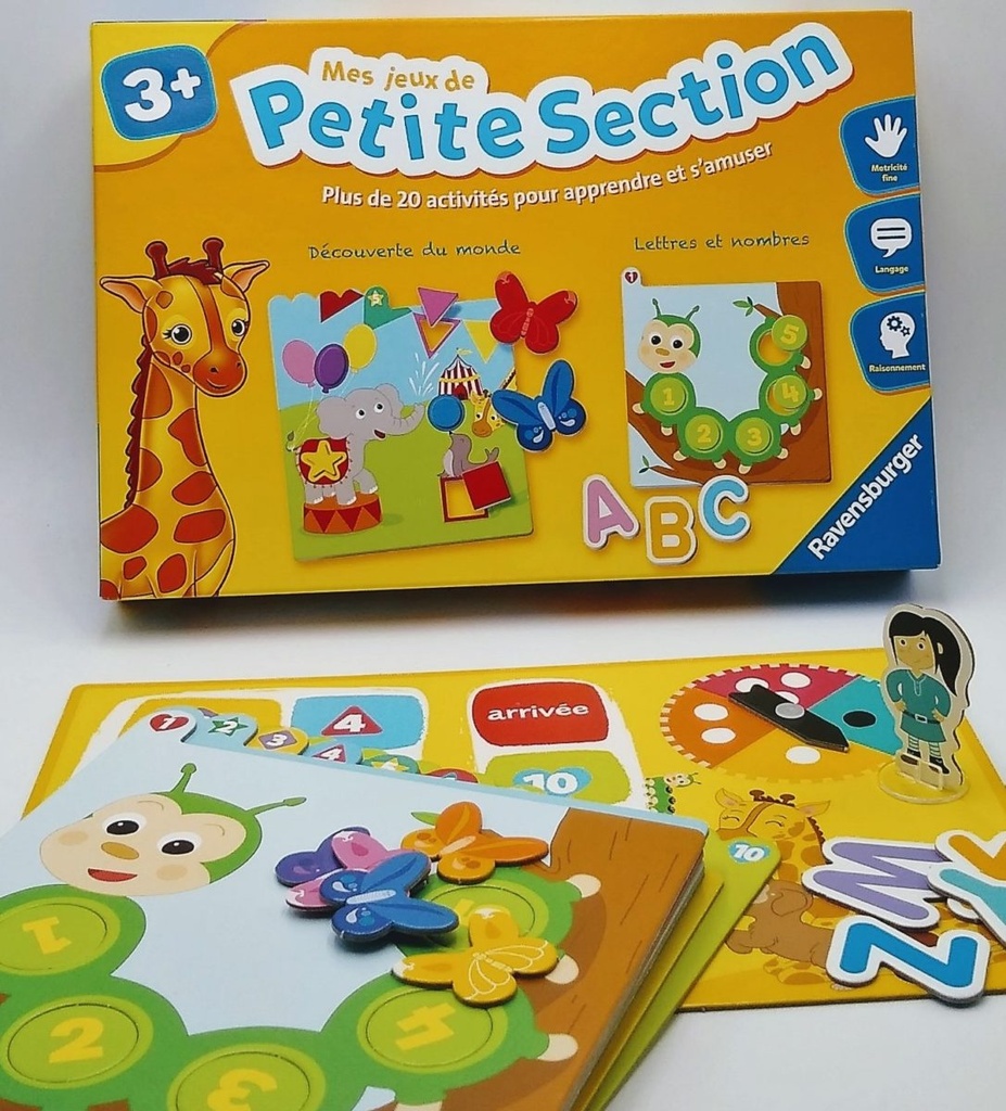 Ravensburger Mes Jeux De Petite Section – Cofanetto Gioco Educativo Per Bambini 3+ Con Oltre 20 Attività - 5