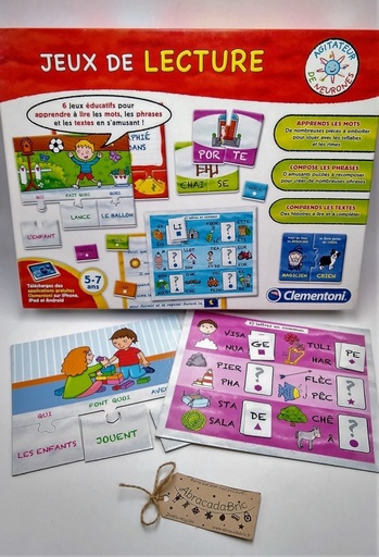 Jeux de lecture - CLEMENTONi
