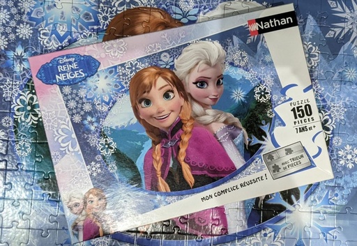 Puzzle Reine des neiges 150p - NATHAN