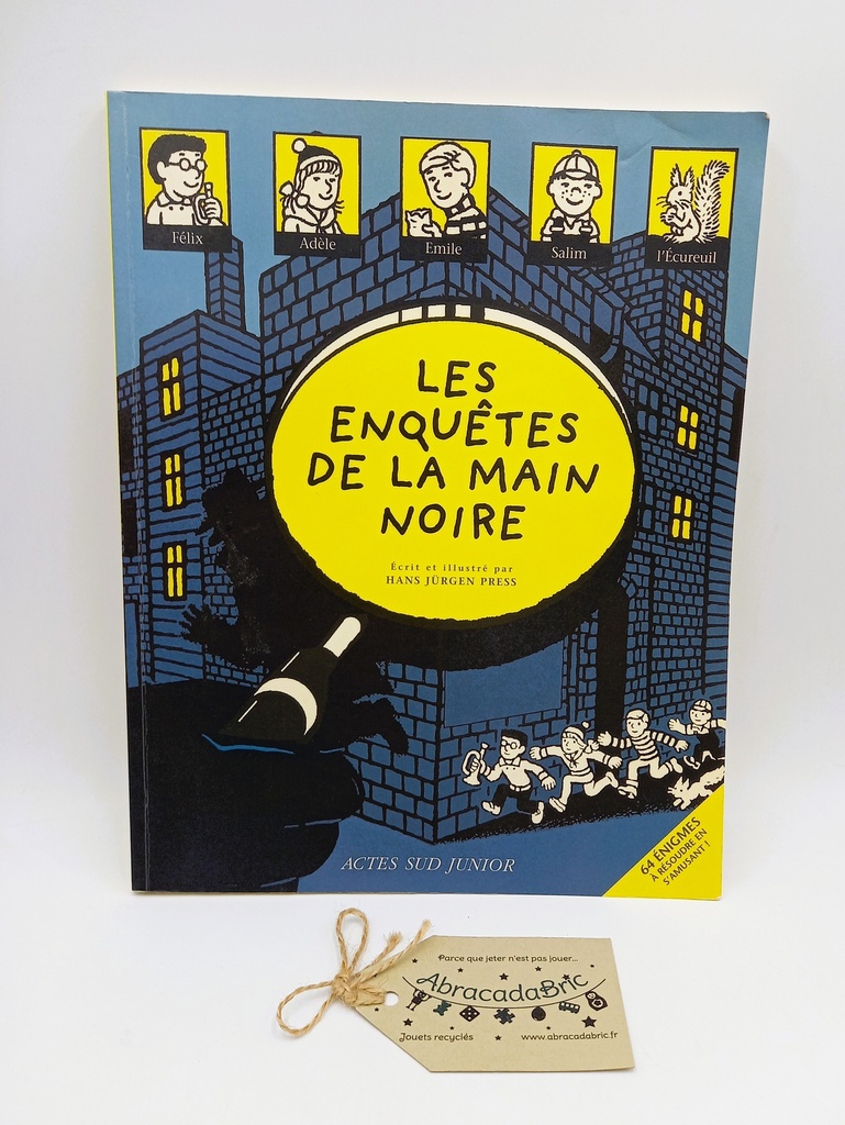 Les enquêtes de la Main Noire - 4 grandes enquêtes - Dès 8 ans main image 1
