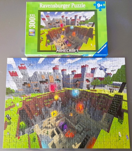Découpe minecraft 300p XXL - RAVENSBURGER