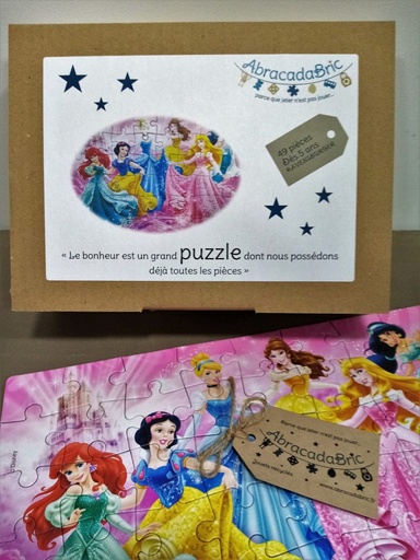 Puzzle "Princesses Disney" 49p - RAVENSBURGER