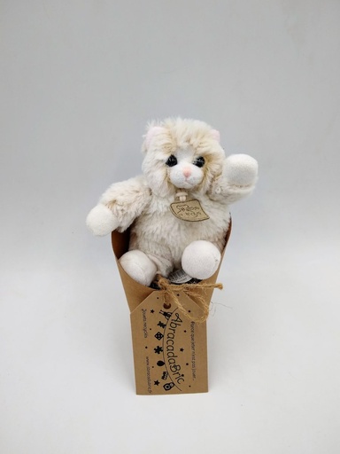 Porte clé petit ours blanc 8cm - HiSTOiRE D'OURS