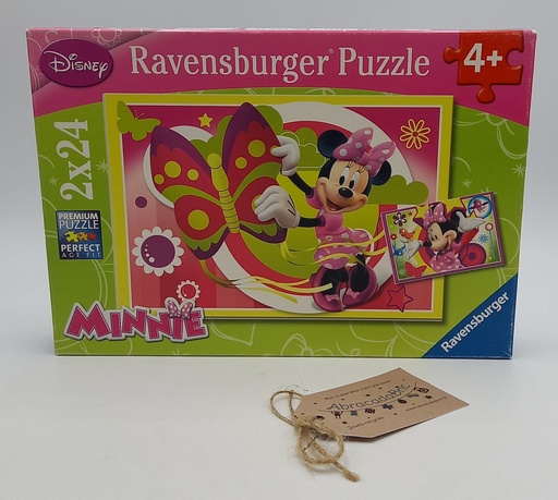 Puzzle "une journée avec Minnie" 2x24Pièces - RAVENSBURGER