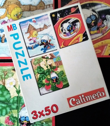 Puzzle Calimero 3x50p - MB
