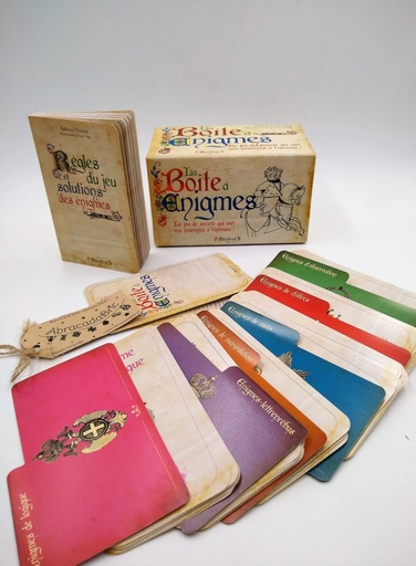 La boite à énigme - MARABOUT