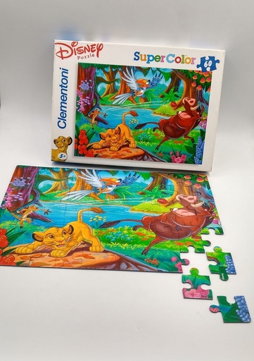 Puzzle Disney Super Color le roi lion 60p - CLEMENTONi