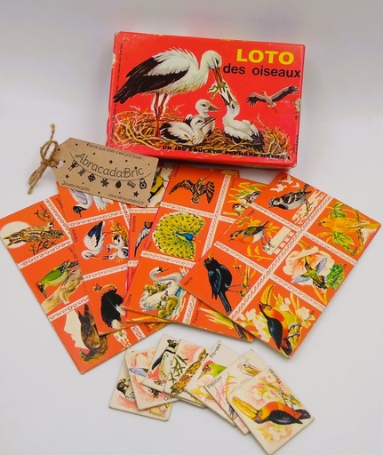 Loto des oiseaux vintage - NATHAN