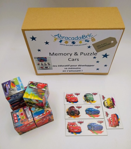 Memory & Puzzle Cars  - CLEMENTONi