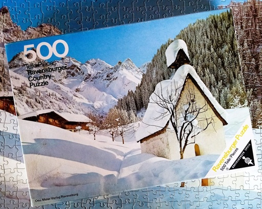 Puzzle Paysage de Montagne 500p - RAVENSBURGER