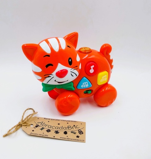 Chat musical orange - ONE TWO FUN