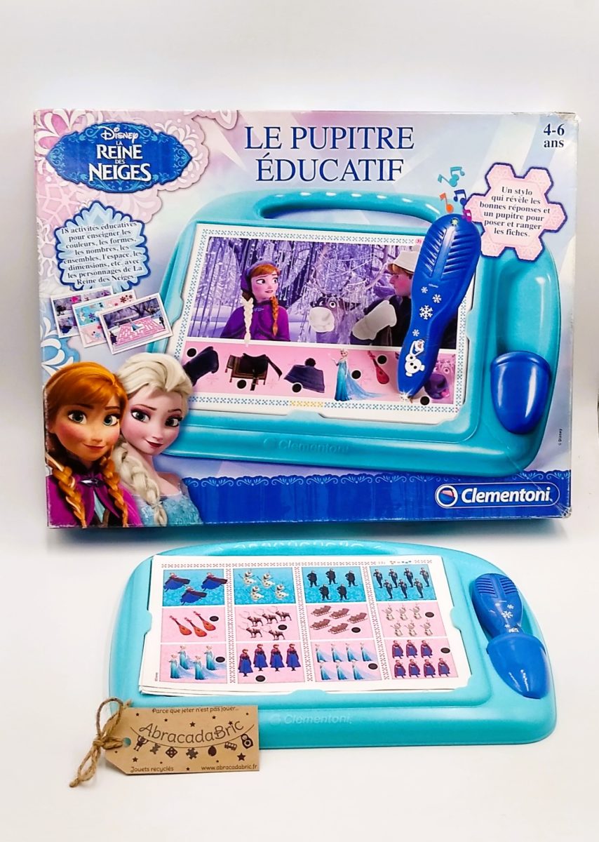 Clementoni- Pupitre éducatif-Disney La Reine des Neiges 2- 52409 :  : Jeux et Jouets