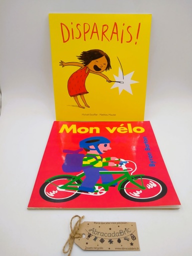 Lot x2 "Disparais !" & "Mon vélo" - ELD