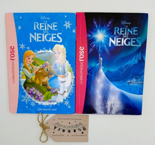 Lot 2 reine des neiges - BiBLiOTHEQUE ROSE