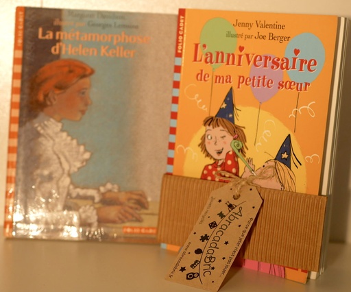 Lot "l'anniversaire de ma petite soeur » et « la métamorphose d’Helen Keller » - FOLiO