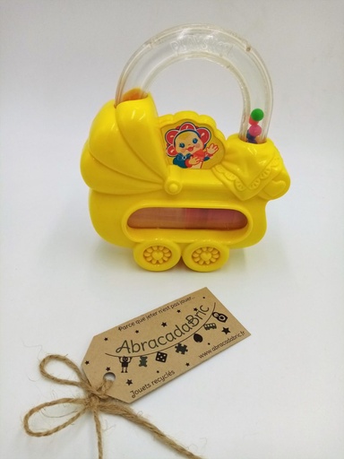 Hochet jaune Vintage - PLAYSKOOL