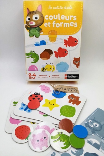 Coffret couleurs et formes - NATHAN