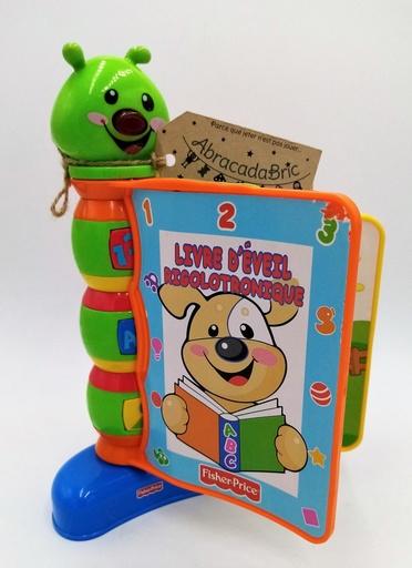 Livre d'éveil rigolotronique chenille - FiSHER PRiCE