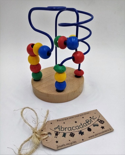 Mini boulier labyinthe en bois - OXYBUL