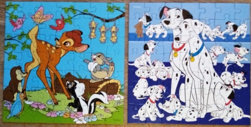 Puzzle Bambi et Dalmatiens 2x49p - RAVENSBURGER