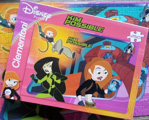 Puzzle Kim possible 250p - CLEMENTONi