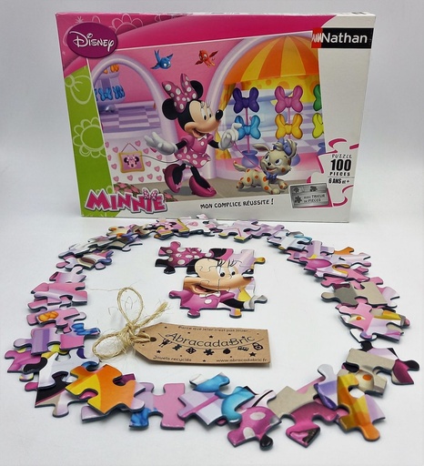 Puzzle Minnie et son chien 100p - NATHAN