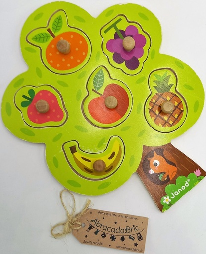 Puzzle arbre gourmand 6p - JANOD